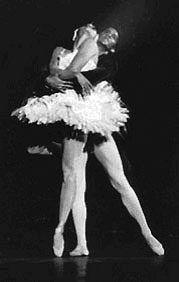 Zanne Colton dancing as Odile is Swan Lake